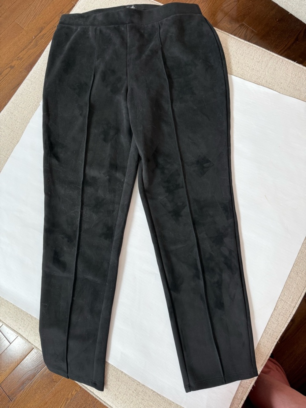 Jason Wu Black Faux Suede Women’s Dress Pants size medium